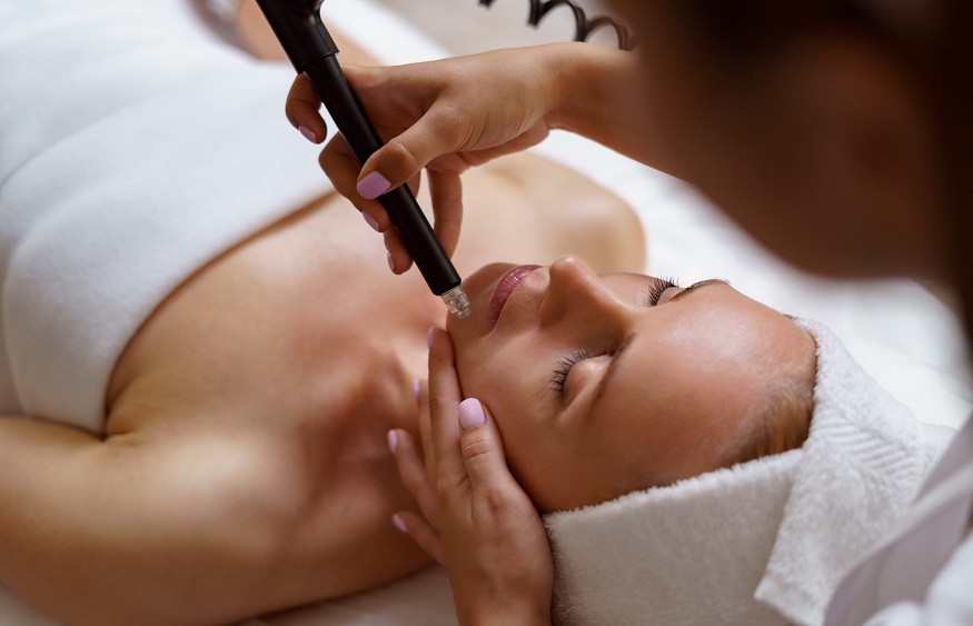 Getting a Hydrafacial