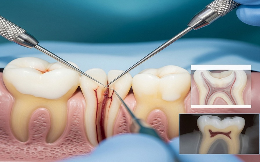 what a root canal treatment involves
